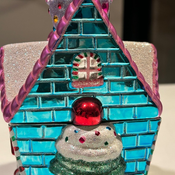 CHRISTOPHER RADKO CANDY JAR SUGAR SHACK 2 - 2005 Retired Candy House Jar - Picture 8 of 8